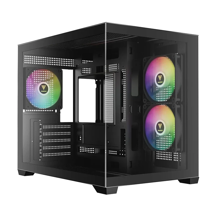 Gabinete | Gamdias Aura GC10M V2 ARGB | m-ATX | 3 ventiladores ARGB 2