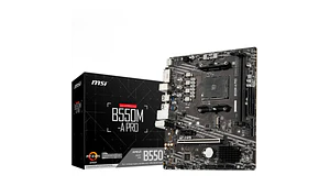 Placa Madre | MSI B550M-A PRO | AM4 | AMD B550 | DDR4