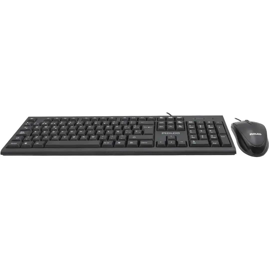 Kit Teclado y Mouse | K4500 | USB alámbrico | Sensor óptico 1200 DPI 2