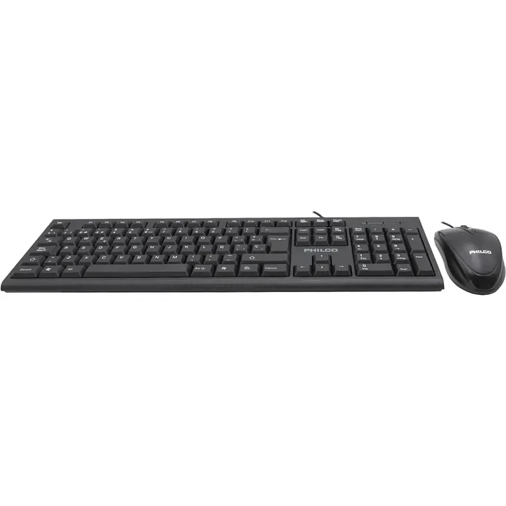 Kit Teclado y Mouse | K4500 | USB alámbrico | Sensor óptico 1200 DPI 2