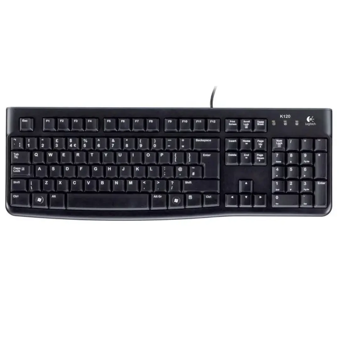 Teclado | Logitech K120 | Full Size USB 3