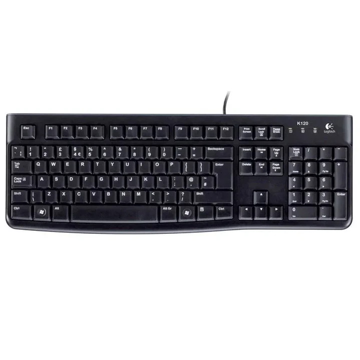 Teclado | Logitech K120 | Full Size USB 3