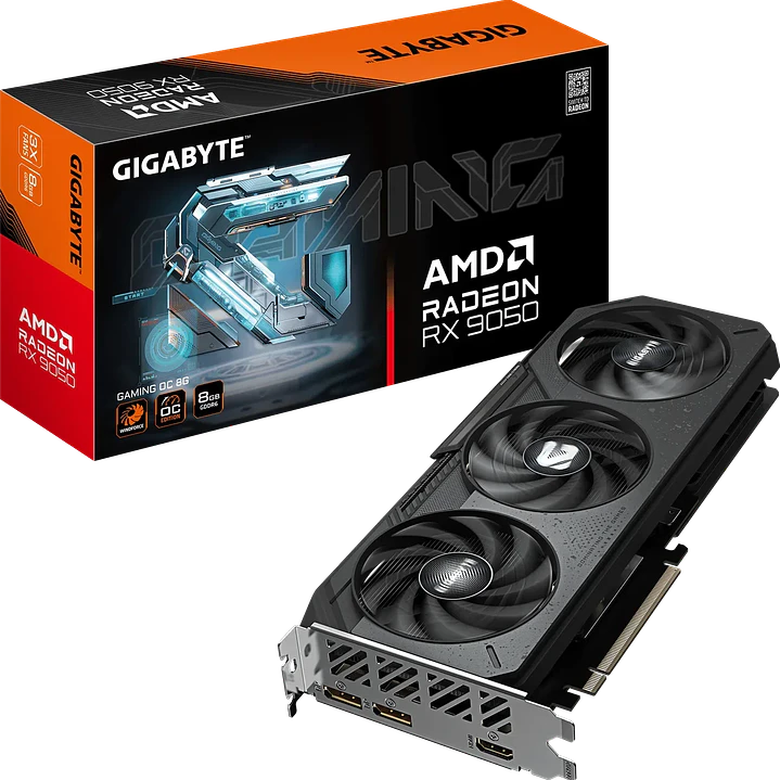 Tarjeta de Video | Gigabyte Radeon RX 9050 Gaming OC | 8 GB | GDDR6 1