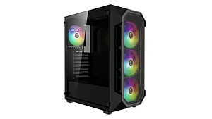 Gabinete | Gamdias Aura GC1 Elite ARGB | Media Torre | 4 ventiladores ARGB