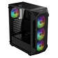 Gabinete | Gamdias Aura GC1 Elite ARGB | Media Torre | 4 ventiladores ARGB - Miniatura 2