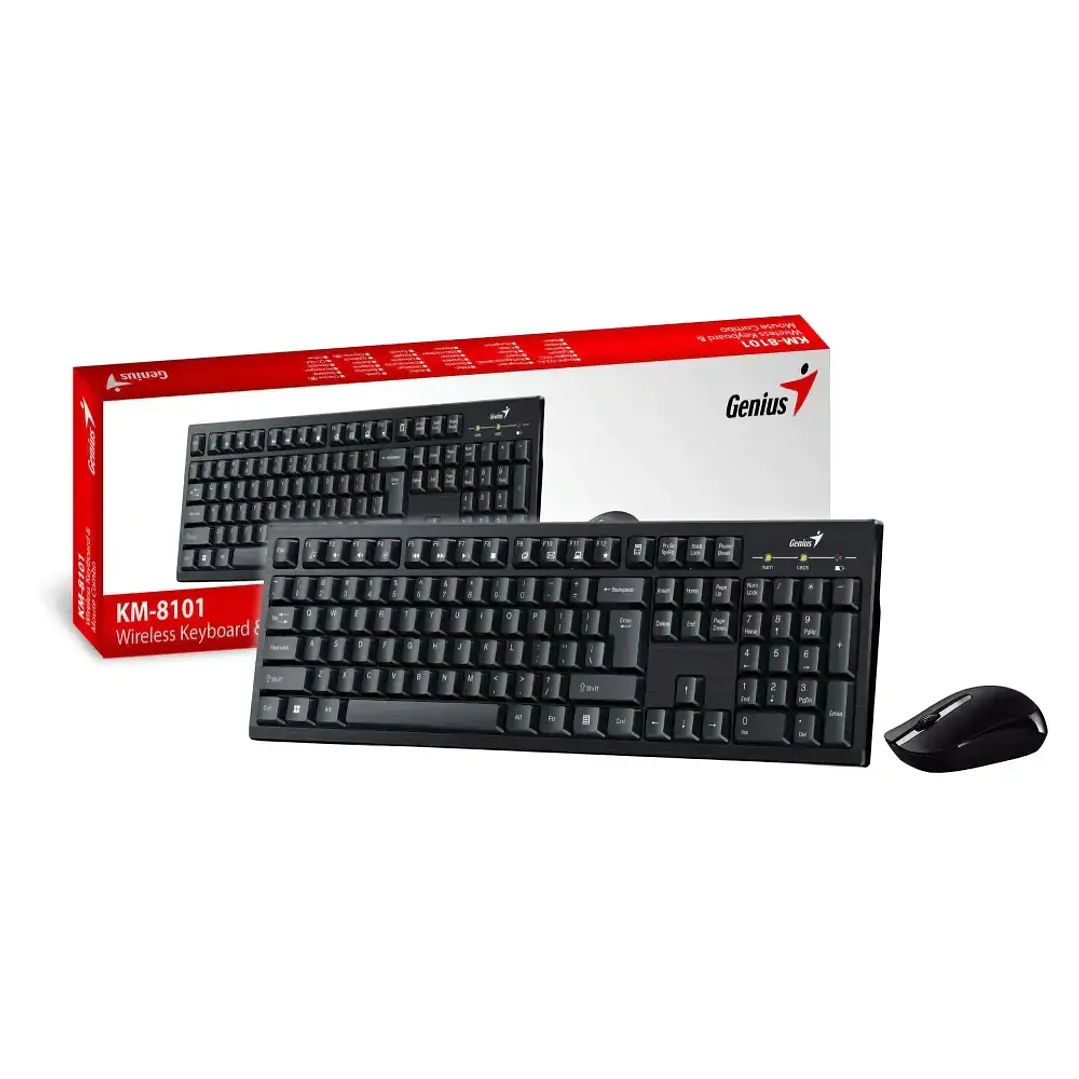 Combo Teclado y Mouse | Genius KM-8101 | Inalámbrico 1