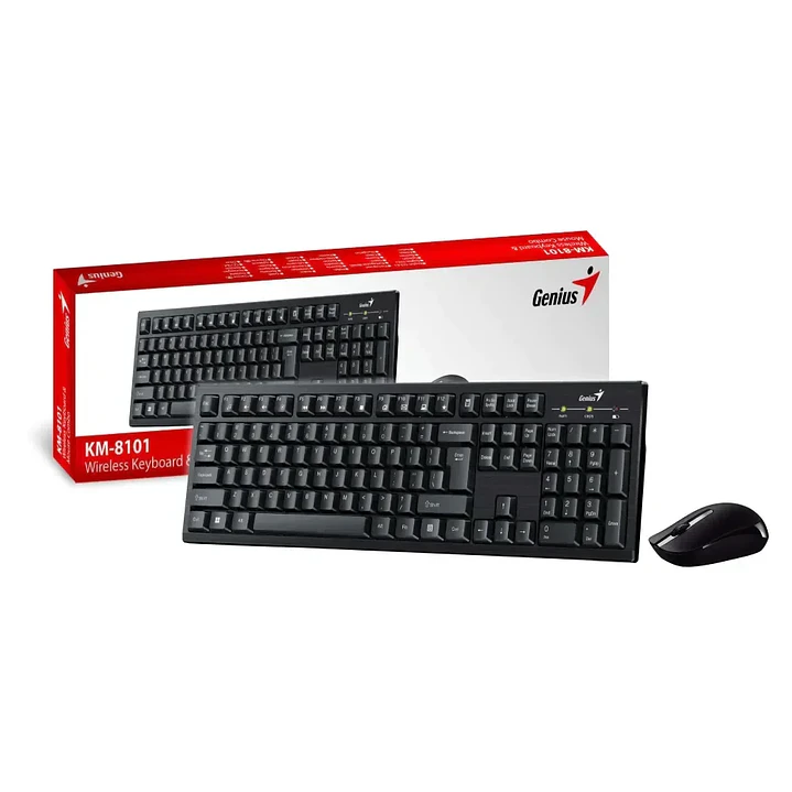 Combo Teclado y Mouse | Genius KM-8101 | Inalámbrico 1