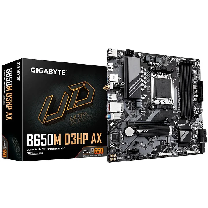 Placa Madre | Gigabyte B650M D3SP AX | AMD AM5 | AMD B650 | DDR5/WiFi 6E 1