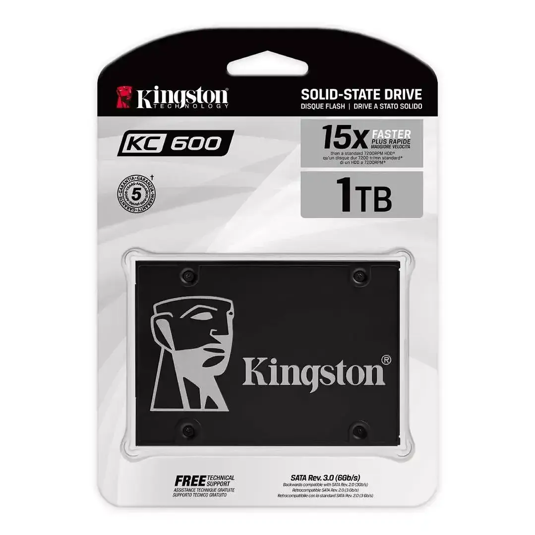 SSD | Kingston KC600 | 1 TB | SATA 3 1