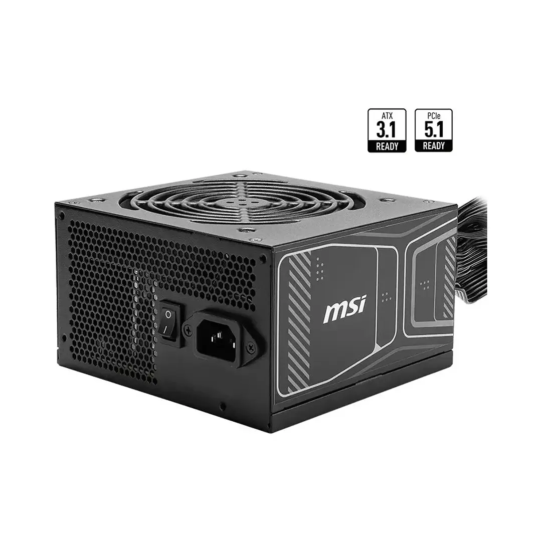 Fuente de Poder | MSI MAG A850GN PCIE5 | 850W | 80 Plus Gold 1