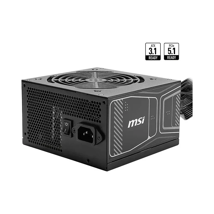 Fuente de Poder | MSI MAG A850GN PCIE5 | 850W | 80 Plus Gold 1