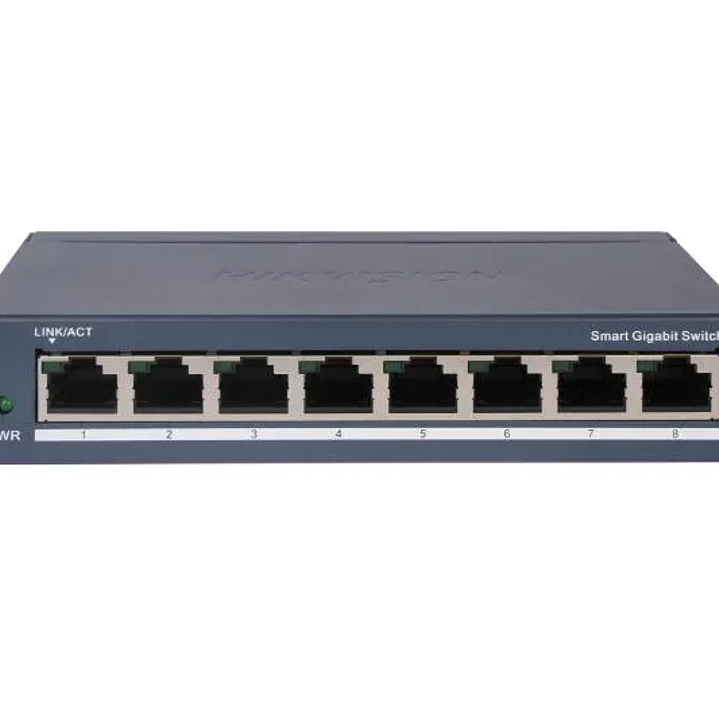 Switch administrable | DS-3E1508-EI(O-STD)V2 | 8 puertos Gigabit | Carcasa metálica 2