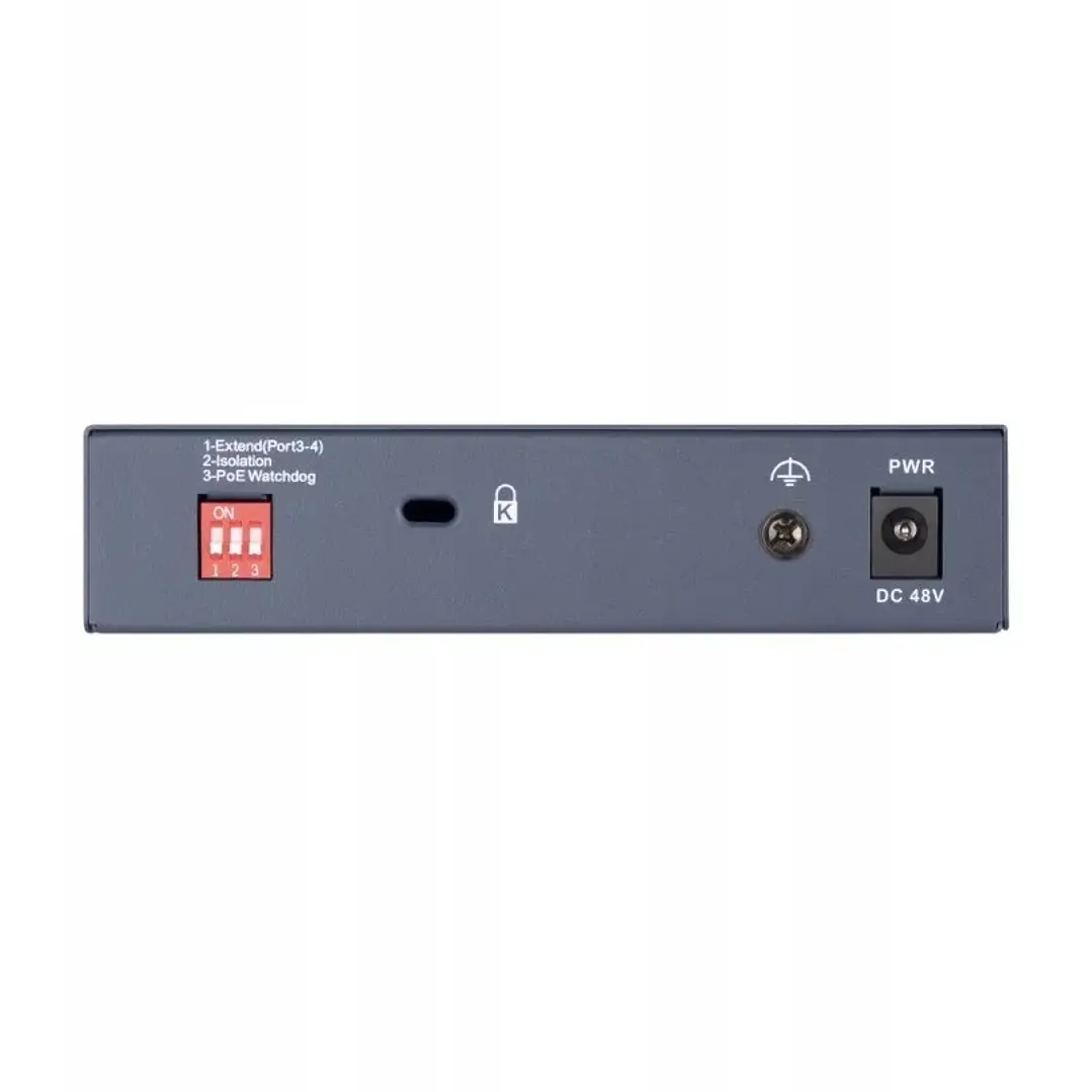 Switch | Hikvision DS-3E0505HP-E | 5 puertos Gigabit | PoE 60 W 2