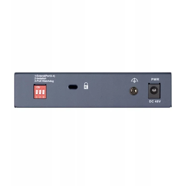 Switch | Hikvision DS-3E0505HP-E | 5 puertos Gigabit | PoE 60 W 2