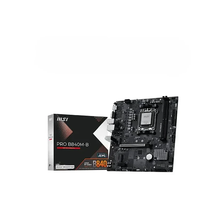 Placa Madre | MSI PRO B840M-B | AM5 | AMD B840 | 2x DDR5 1