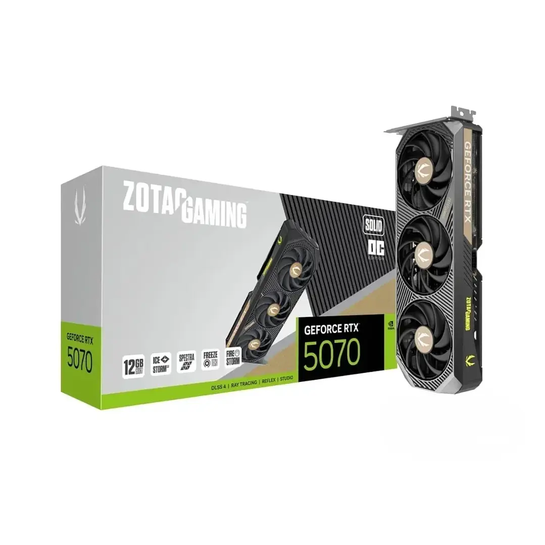 Tarjeta de Video | Zotac RTX 5070 | 12GB | GDDR7 1