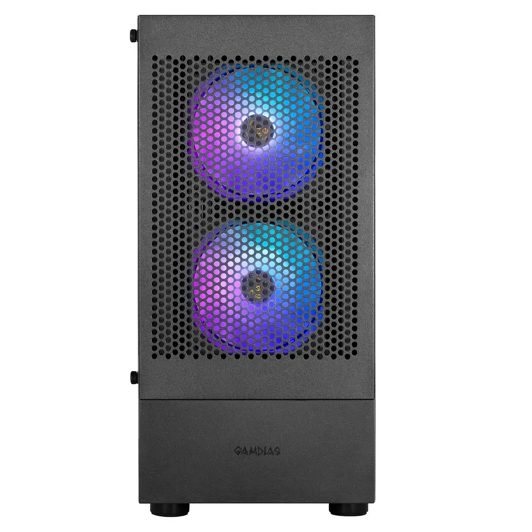 Gabinete | Gamdias Talos E3 Mesh | ATX | 3 ventiladores ARGB de 120 mm  2