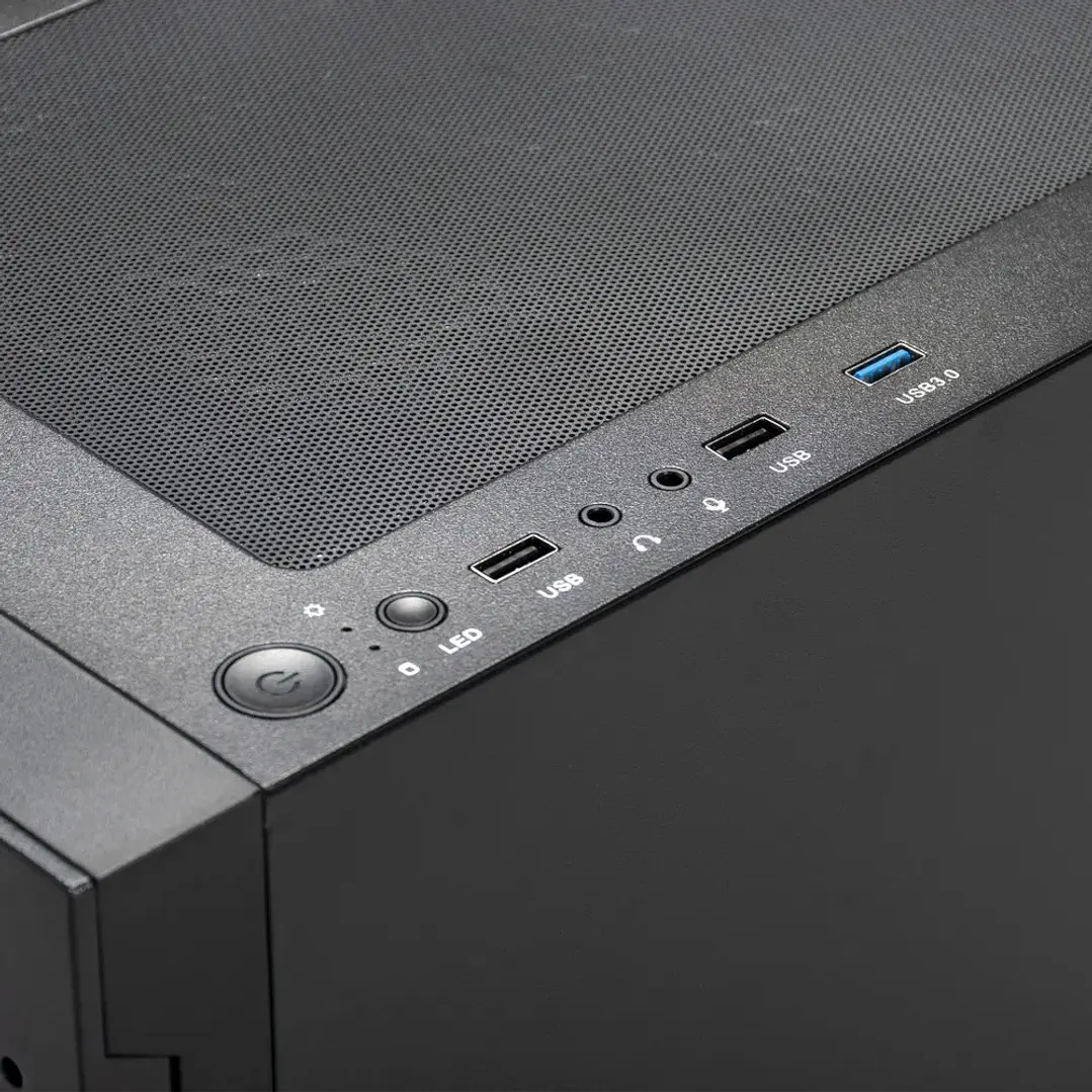 Gabinete | Gamdias Talos E3 Mesh | ATX | 3 ventiladores ARGB de 120 mm  6