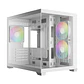 Gabinete | Gamdias Aura GC10M V2 WH ARGB | Micro-ATX | 3 ventiladores ARGB - Miniatura 1