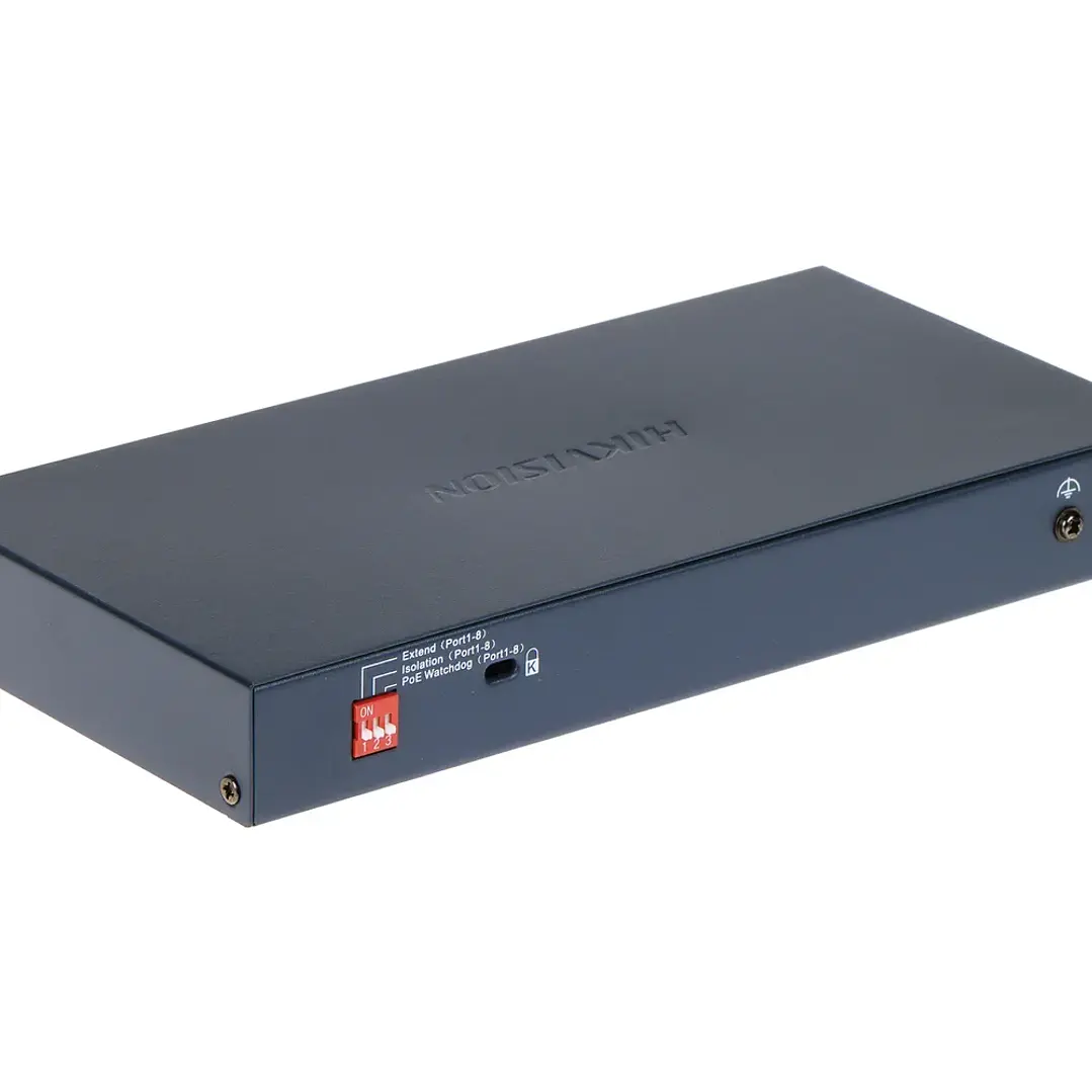 Switch PoE | Hikvision DS-3E0310HP-E | 8 puertos PoE | 2 uplink Gigabit 3