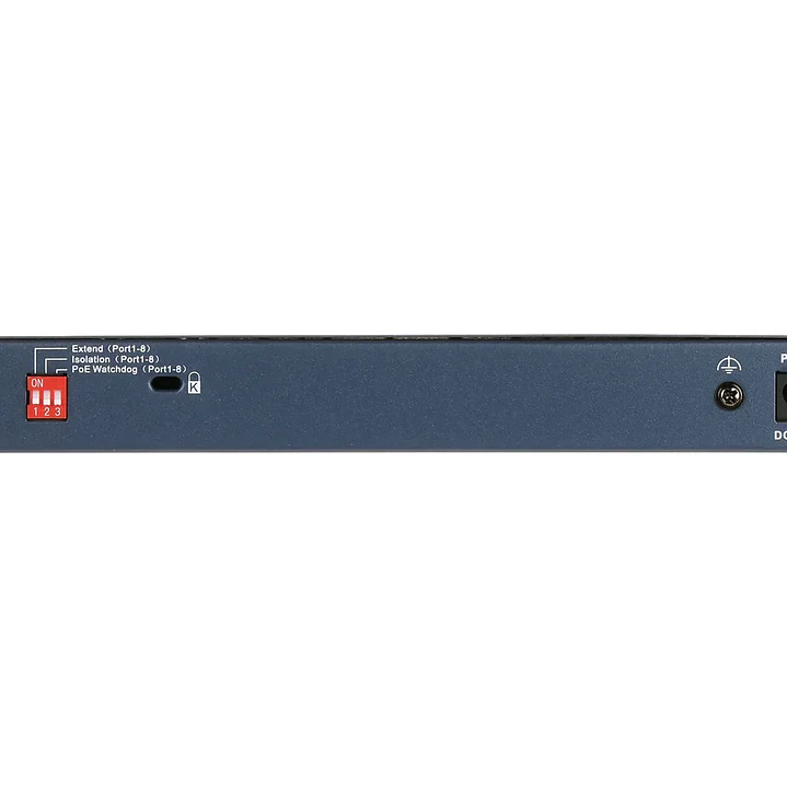 Switch PoE | Hikvision DS-3E0310HP-E | 8 puertos PoE | 2 uplink Gigabit 4