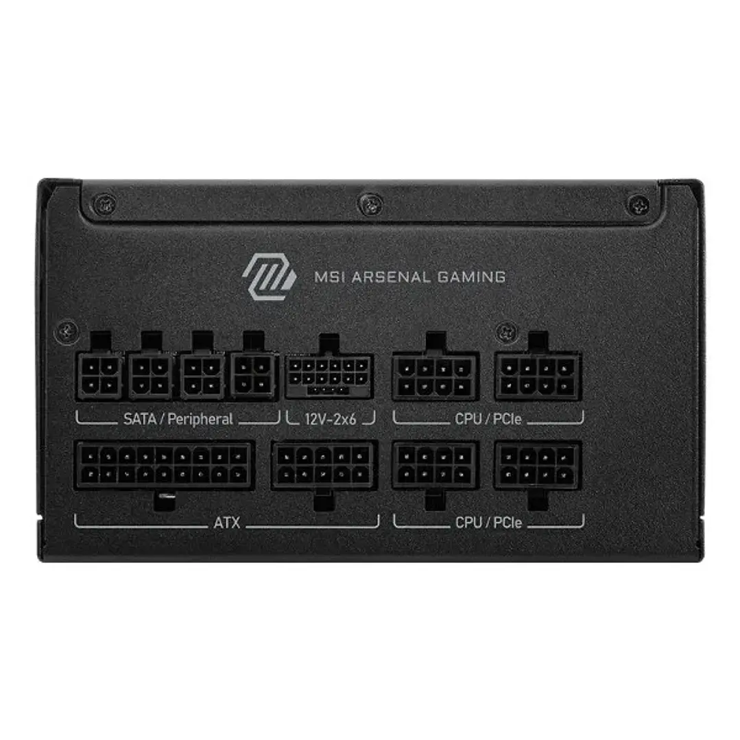 Fuente de Poder | MSI MAG A1000GLS PCIE5 | 1000W | 80 PLUS Gold 3