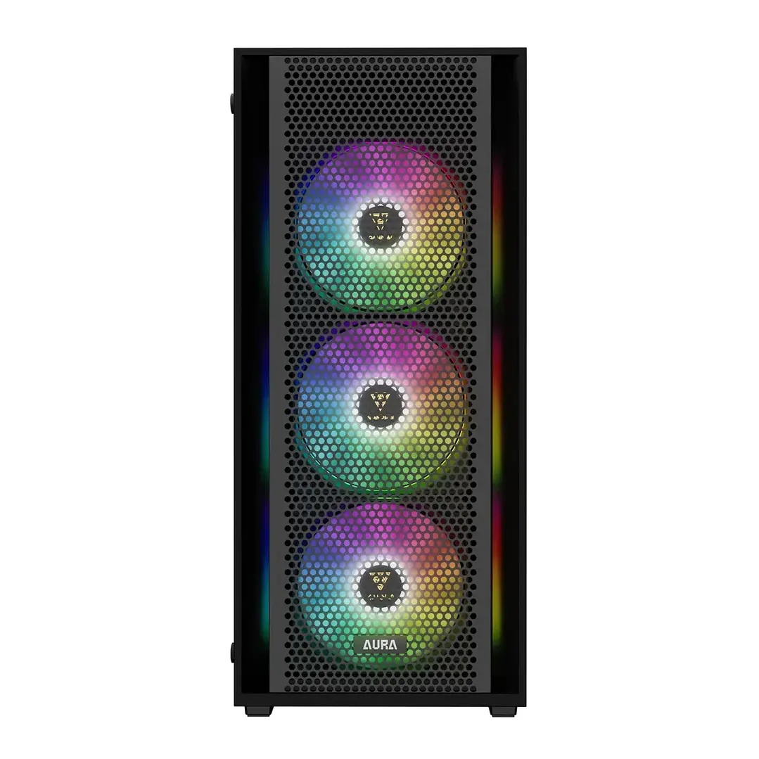 Gabinete | Gamdias Aura GC2 Elite ARGB | Mid Tower | 4 ventiladores ARGB 4