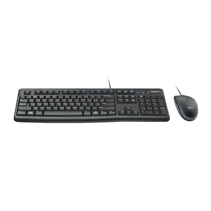 Combo Teclado y Mouse | Logitech MK120 | Cableado USB 3