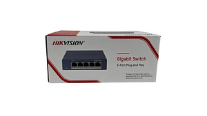 Switch | Hikvision DS-3E0505-O(O-STD) | 5 puertos Gigabit | Carcasa metálica