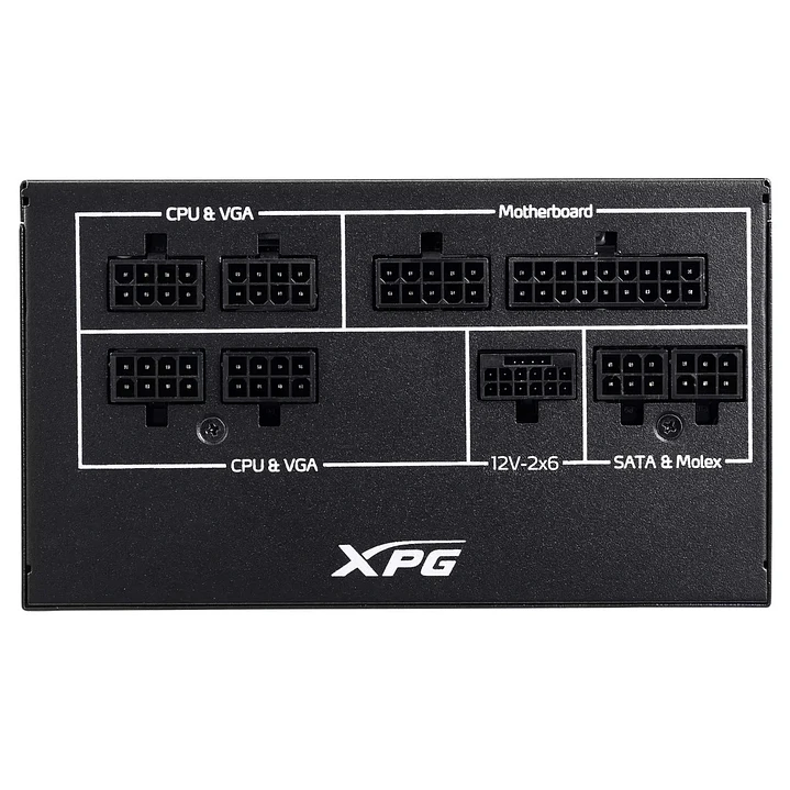 Fuente de Poder | XPG Core Reactor II 1200G | 1200W | 80 Plus Gold 2