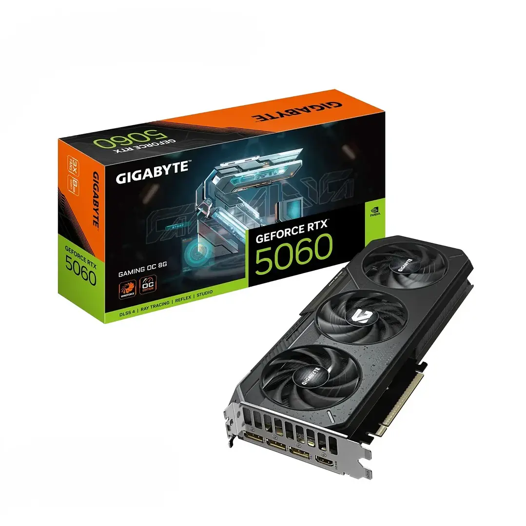 Tarjeta de Video | Gigabyte GeForce RTX 5060 | 8 GB | GDDR7 1