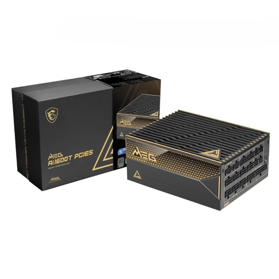 Fuente de Poder | MSI MEG Ai1600T PCIE5 | 1600W | 80 PLUS Titanium