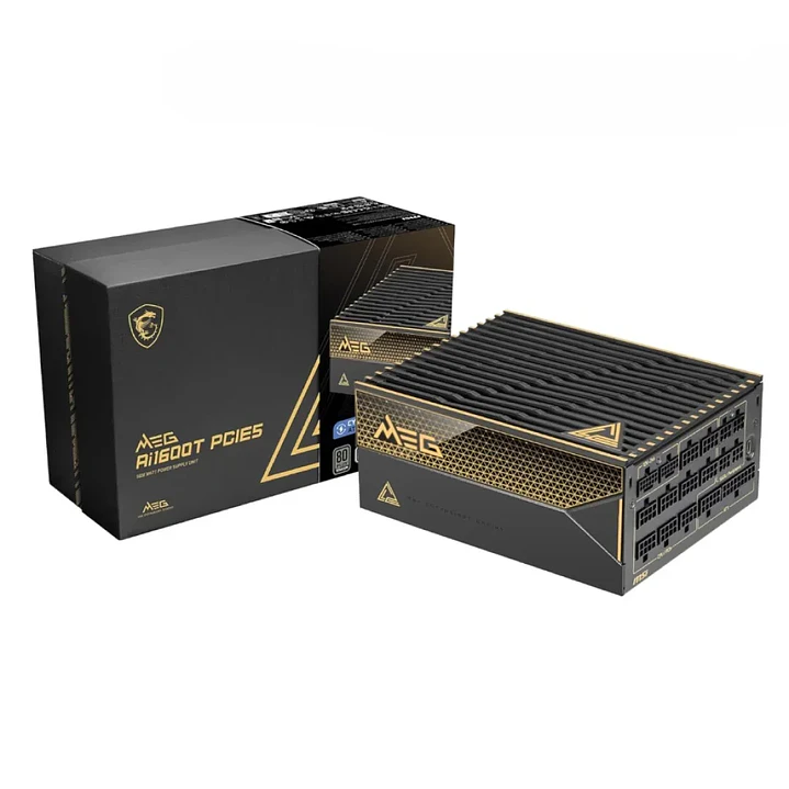 Fuente de Poder | MSI MEG Ai1600T PCIE5 | 1600W | 80 PLUS Titanium 1