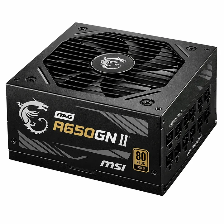 Fuente de Poder | MSI MAG A650GN II | 650W | 80 Plus Gold 2