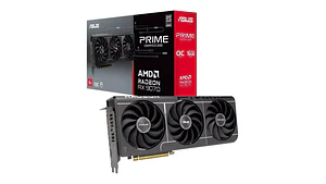 Tarjeta gráfica | ASUS PRIME Radeon RX 9070 EVO OC | 16 GB GDDR6 | Triple ventilador
