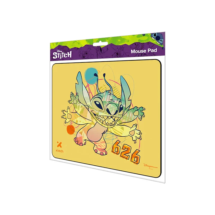 Mouse Pad | Xtech XTA-D100ST-YL | Pad Lilo y Stitch amarillo 1