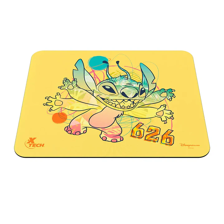 Mouse Pad | Xtech XTA-D100ST-YL | Pad Lilo y Stitch amarillo 2