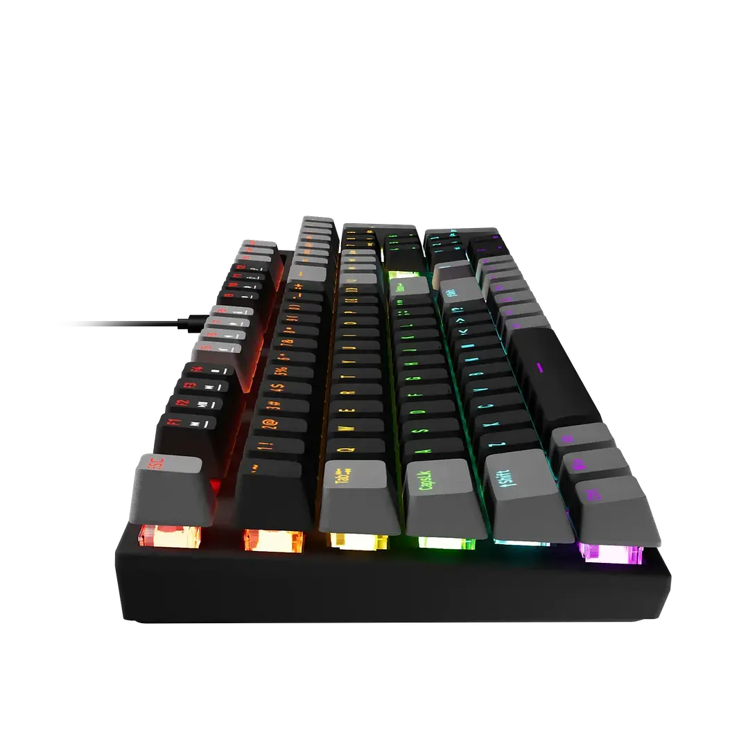 Teclado y Mouse | Gamdias Hermes E6 Elite | Mecánico Brown RGB 2