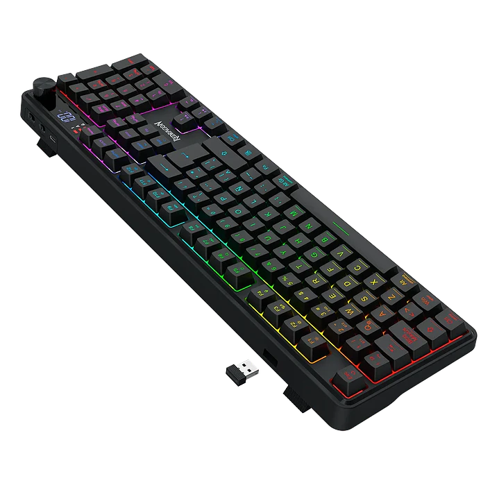 Teclado | Redragon Volcano K526-PRO | Membrana inalámbrico 5