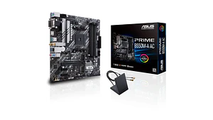 Placa Madre | Asus Prime B550M-A AC | AM4 | B550 | 4x DDR4 y Wi-Fi 5