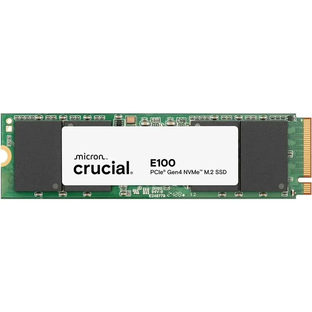 SSD | Crucial E100 | 2 TB | NVMe PCIe 4.0 x4 2