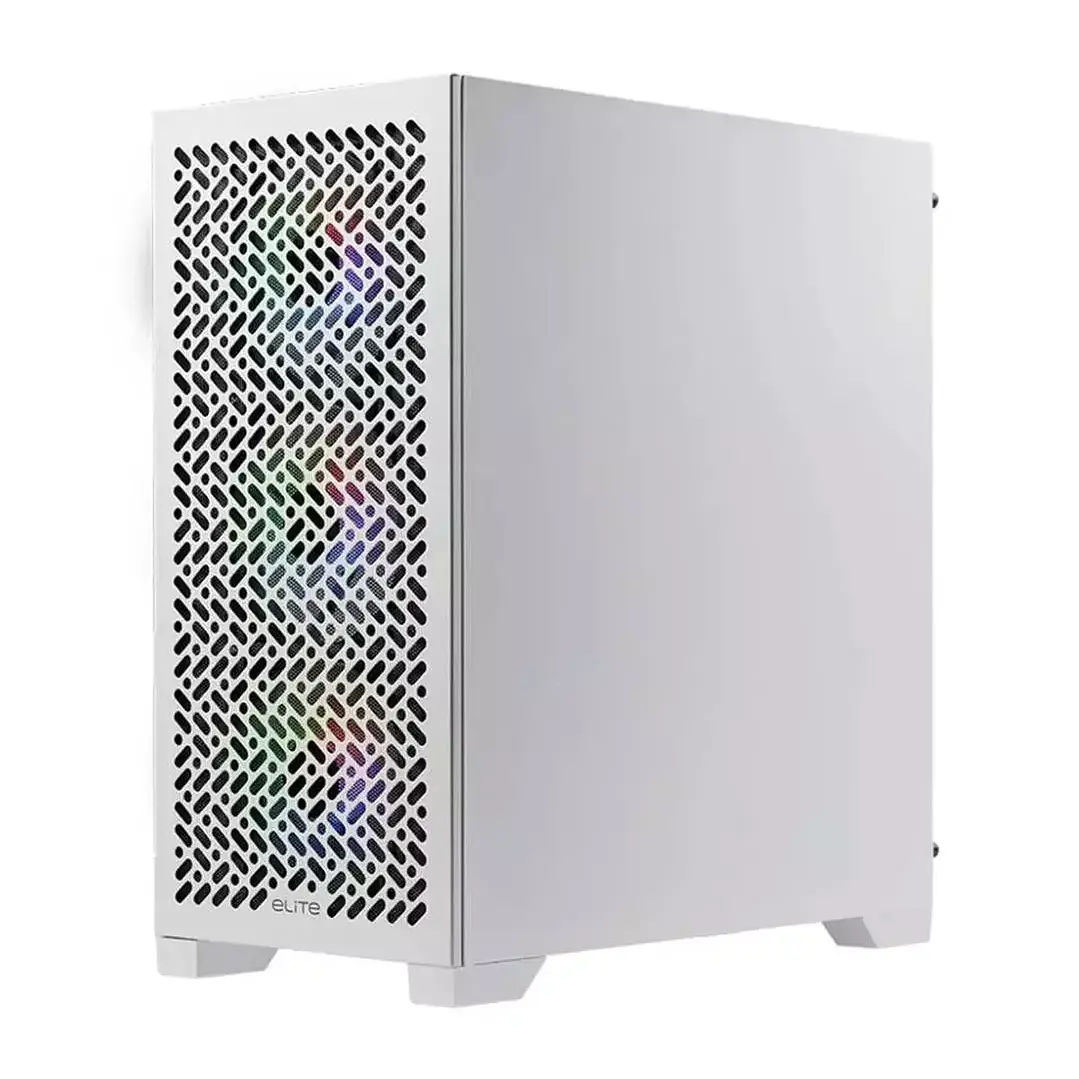 Gabinete | Cooler Master Elite 302 | m-ATX | Blanco con 3 ventiladores ARGB 2
