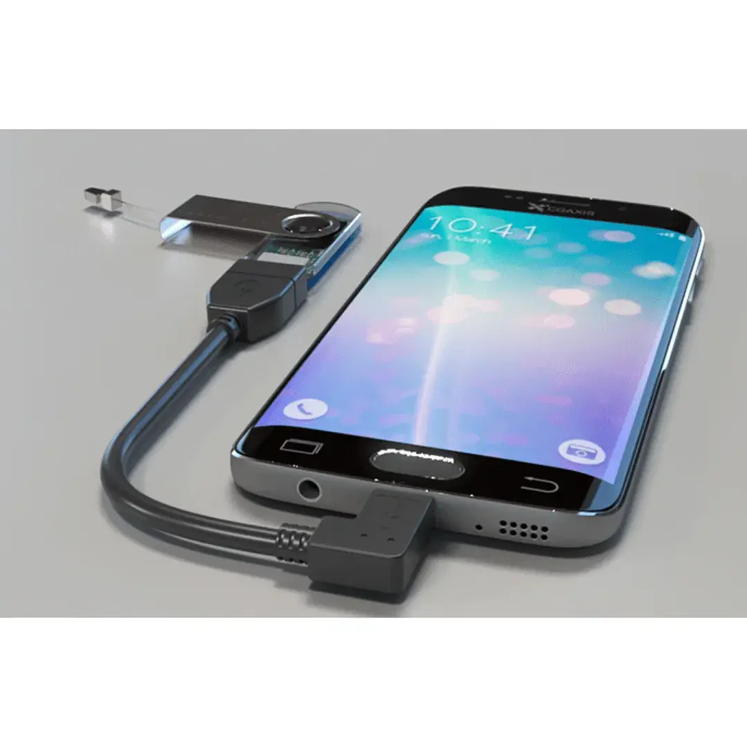 Adaptador OTG | Xtech XTC-360 | Micro-USB macho a USB-A hembra | 13,5 cm 3