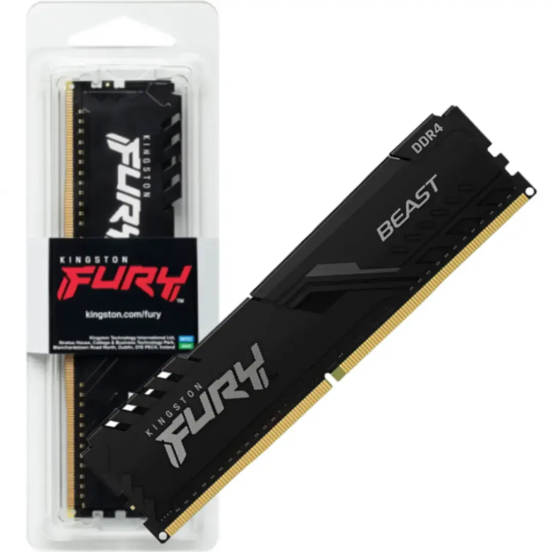 Memoria RAM | Kingston Fury Beast | 16 GB | DDR4 | 3200 MT/s 1