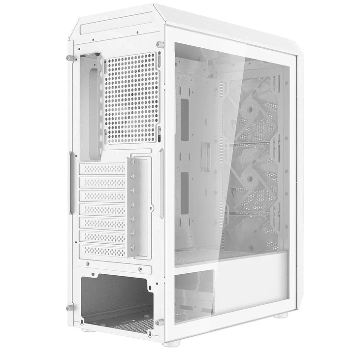 Gabinete | XPG Valor Air Plus | Media Torre | Blanco con 4 ventiladores ARGB 5