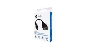 Adaptador OTG | Xtech XTC-368 | Micro-USB a USB-A | USB 2.0