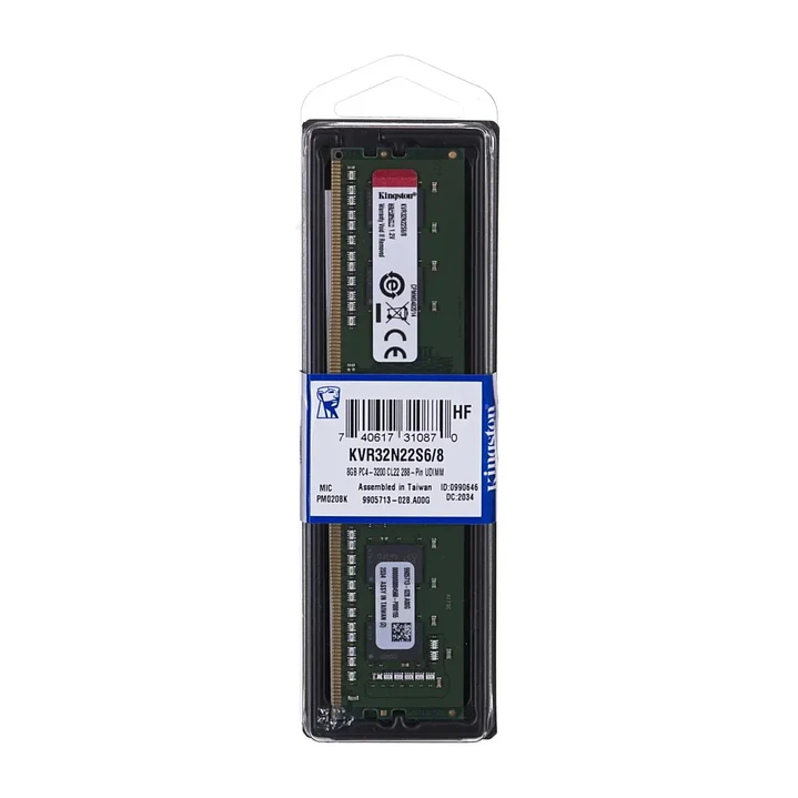 Memoria RAM | Kingston ValueRAM | 8GB | DDR4 | 3200MHz 1