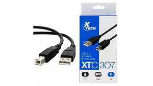 Cable de impresora | Xtech XTC-307 | USB 2.0 | 1,8 m