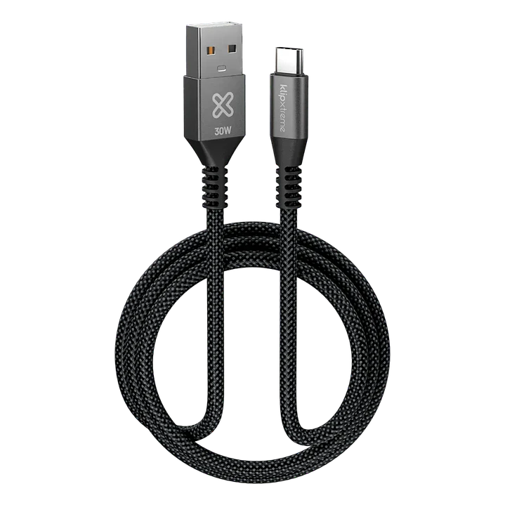 Cable USB-A a USB-C Klip Xtreme KAC-050-3FT | 30W | 1 metro 3