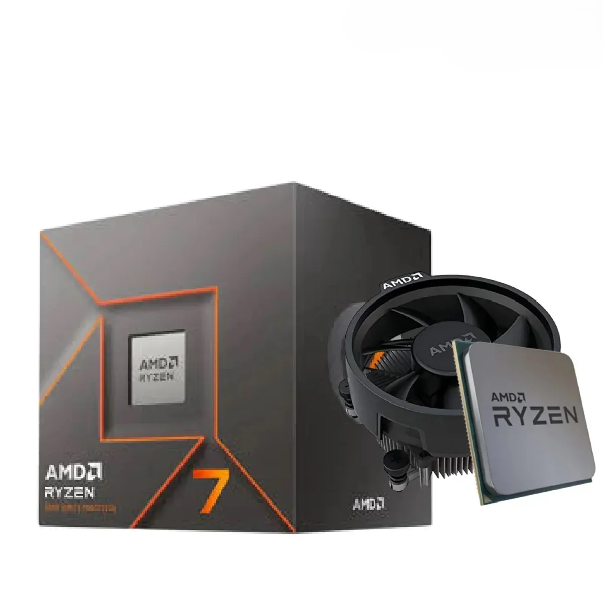 AMD Ryzen 7 8700F, Procesador AM5, 8 Núcleos, 16 Hilos, 5.0GHz, 65W, Sin Gráficos